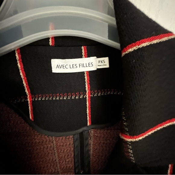 Avec Les Filles Sigrid Longline Blazer with Pockets Size PXS - Picture 4 of 6